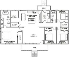 the floor plan for a two bedroom, one bath apartment with an attached bathroom and living room