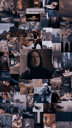 a collage of photos with many different people in them and the words harry potter on it