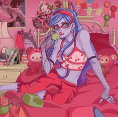 Ghoulia Fanart, High Hello Kitty, Monster H, Ghoulia Yelps, Les Winx, Monster High Pictures, Catty Noir