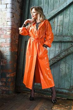 Best Rain Jacket, Green Raincoat, Rainwear Girl, Vinyl Raincoat, Orange Coat, Rainwear Fashion, Long Rain Coat, Plastic Raincoat