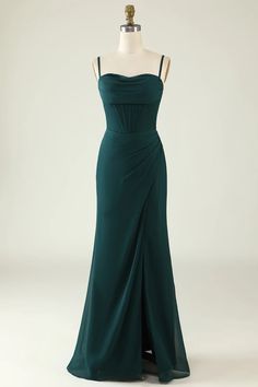 Dark Green Dresses Prom, Dark Green Ball Dress, Dark Green Wedding Guest Dress, Wedding Guest Green Dress, Dark Green Dress Formal, Prom Dresses Dark Green, Dark Green Formal Dress, Dark Green Long Dress, Green Wedding Guest Dress