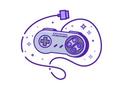 an illustration of a game controller