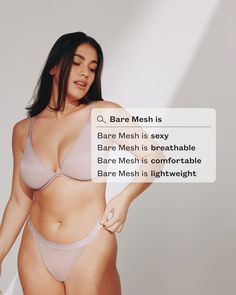 Our Bare Mesh collection is the answer to all of your questions to help you feel cool and comfortable no matter what the weather forecast is. Weather Forecast, No Matter What, Photoshoot Ideas, The Search, Everyday Wear, Matter, How Are You Feeling, Mesh