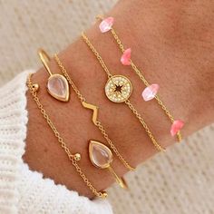 Crystal Geometric Bangles Vintage Gold Open Bracelets Set Arrow Compass Boho Bracelet Wrist Chain Jewelry Geometric Bangle, Wrist Chain, Bracelet Wrist, Bracelets Set, Boho Bracelet, Chain Jewelry, Boho Bracelets, Chains Jewelry, Womens Jewelry Bracelets