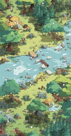 Nostalgic Frosch Illustration, Seni Dan Kraf, Game Concept Art, Fantasy Art Landscapes, 판타지 아트, Dreamy Art