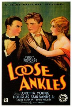 an old movie poster for the film lose ankles