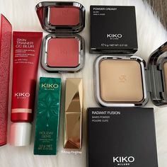 Kiko Makeup Products, Graduation Makeup Ideas Simple, Kiko Milano Makeup, Makeup Kiko, Kiko Makeup, Stylish Makeup, Serious Skin Care, Balsam Do Ust