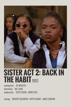 the poster for sister act 2 back in the habit