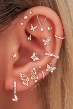 100 of the Best Cartilage Ear Piercing Ideas & Earrings