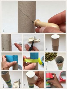 the instructions for how to make an origami cup