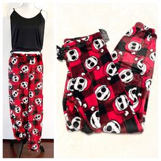 Nwt Disney Women’s Tim Burton’s Nightmare Before Christmas Pajama Lounge Pants (Tank Not Included) Perfect For Lazy Sunday Mornings, These Pajamas Feel So Comfortable, You'll Never Want To Take Them Off. *See My Closet For More Jack Skellington Sizes Avail Unless Sold Out: M, Xl Classic Fit Buffalo Plaid Super Soft Plush Fabric Covered Drawstring Waistband Jogger Style 100% Polyester Please No Lowball Offers Smoke/Pet Free Check Out My Closet & More Clothes Bundle Items For 10% Off & Save On Shi The Nightmare Before Christmas Pajamas, Nightmare Before Christmas Pajama Pants, Pajama Halloween Costumes, Matching Pajamas Friends, Matching Clothes For Best Friends, Fluffy Pajama Pants, Nightmare Before Christmas Pajamas, Pjs Bottoms, Jack Skellington Pajamas