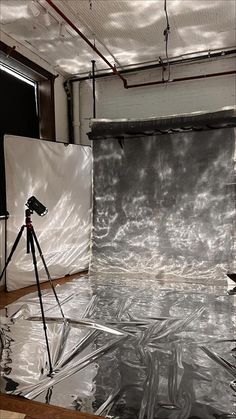 an image of a photo studio being set up