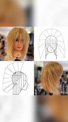 How To Comb Hair, Edgy Layered Hair Medium, Hairloss Hairstyles, Diy Haircuts, Layers Haircut, Edgy Haircuts, Fine Straight Hair