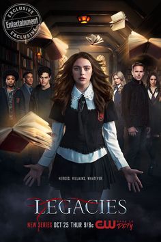 the movie poster for legacies is displayed on an iphone
