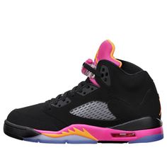 (GG) Air Jordan 5 Retro 'Floridian' 440892-067 (AJ5/SNKR/Florida) Jordans 5, Glowup Aesthetic, Jordan 5s, Pink Jordans, Jordan 5 Retro, All Nike Shoes, Air Jordan 5 Retro, Air Jordan 5, Nikes Girl