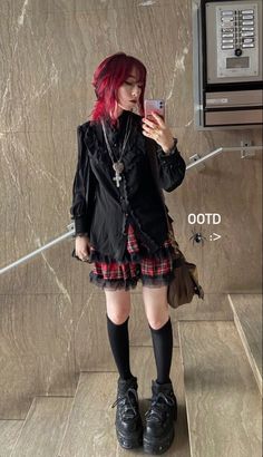 2023 Alt Fashion, Dark Alternative Fashion, Formal Alternative Outfit, Alt Formal Outfits, Swaggy Outfits, Gothic Outfits, Goth Outfits, Alternative Outfits