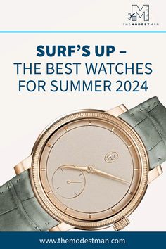 Upgrade your summer style with the best watches for every occasion! Whether you're cycling, traveling, or enjoying beach days, our guide covers top picks like the Garmin Forerunner 945 for cycling and the Omega Seamaster Aqua Terra for ocean dips. Find the perfect timepiece that complements your activities and keeps you looking sharp all season long.

Want to explore the full list and make the best choice for your summer adventures? Visit our detailed guide now at The Modest Man!