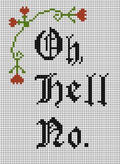 a cross stitch pattern with the words be nice to me on it, and flowers