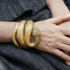 Snake Bracelet, Gold Snake, Diy Schmuck, Animal Jewelry, Bling Bling, Jewelry Inspiration