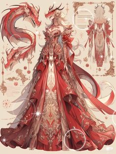 Croquis, Fantasy Gowns Drawing, Fantasy Dress Art, Dragon Dresses, Gown Drawing, Victorian Era Dresses, Magic Dress, Fashion Artwork