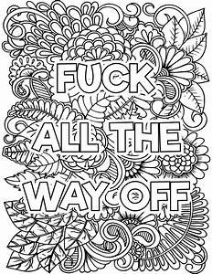 Swear Word Coloring Pages, Word Coloring Pages, Free Adult Coloring Printables, Coloring Printables, Swear Word Coloring Book, Adult Coloring Books Printables, Star Coloring Pages, Swear Word Coloring, Words Coloring Book