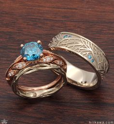 Fantasy Wedding Rings, Weeding Rings, Couple Ring Design, Fantasy Ring, Cute Engagement Rings, Future Engagement Rings, Couple Wedding Rings, Magical Jewelry, Engagement Rings For Men