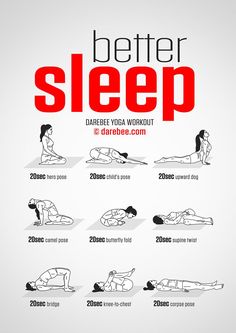 Better Sleep Yoga Workout Motivasi Diet, Sleep Yoga, Beginner Yoga