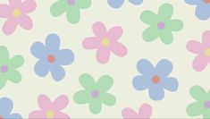 an image of colorful flowers on a white background for wallpaper or wrapping paper that can be used as a backdrop