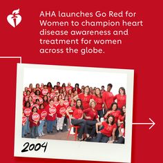 Did you know that in 1921, heart disease was considered a death sentence? But six doctors wouldn't accept that. They founded the AHA, but supporters like you made it real. Through your 100 years of contributions, advocacy, and unending support, we've created a world where heart disease is beatable, not lethal. Click the link to read our story!

http://spr.ly/6491gDf6H Go Red, The Globe, Product Launch