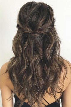 Wedding Hair Down, Romantic Bridal Updos, Messy Hair Updo, Messy Wedding Hair, Rustic Wedding Hairstyles, Half Up Half Down Wedding, Best Wedding Hairstyles, Pinterest Hair, Hair Vine Wedding