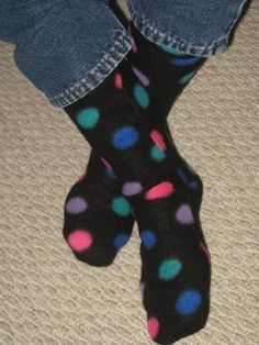 Tela, Fleece Crafts, Sew Clothes, Fleece Socks