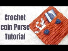 (10) Easy beginner friendly Crochet Coin Purse Tutorial: Step-by-Step Guide by RadCrochet - YouTube Beginner Friendly Crochet, Simple Crochet, Crochet Techniques, Step Guide, Easy Crochet