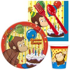 Birthday Party For Men, Monkey Theme Birthday, Ideas For Birthday Party, Snack Pack, Birthday Desserts, Party Kits