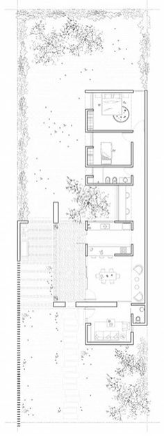 the floor plan for a house with three levels