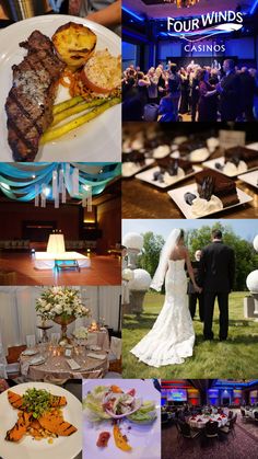 Customizable space, ready to help sales team, and 5-star catering! Southern Michigan, Four Winds, Event Spaces, Private Dining Room, Event Hosting, Wedding Sale, Casino Resort, Live Entertainment, Michigan Wedding