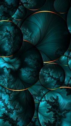 an abstract background with many circular shapes