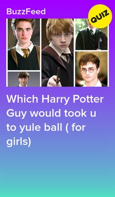 the harry potter quiz is shown in this screenshot