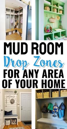 DIY Mudroom Ideas For A Clutter Drop Zone Dining Room Mudroom, Laundry Room Bench Ideas, Mud Room Open Shelving, Making A Mudroom Entryway, Small Laundry Room With Window Ideas, Small Mudroom Bench Ideas, Mudroom Front Entrance, Small Mudroom Ideas Entryway Diy, Mud Room Ideas Small Entryway