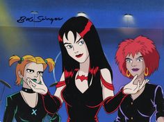 Scooby-Doo and the Witch's Ghost Original Production Cel with Matching Drawing: The Hex Girls Original Production Cel with Matching Drawing Hanna Barbera Studio Art Original Production Cel Unframed Scooby Doo Pictures, Painting Things, Scooby Doo Images, Hex Girls, Film Ideas, Hanna Barbera Cartoons, Geek Squad, Costume Inspo, Cartoon Series