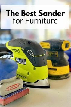 the best sander for furniture