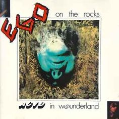 an album cover with the words, on the rocks