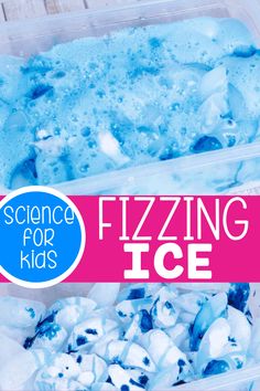 science for kids fizzing ice is an easy and fun way to learn how to make it