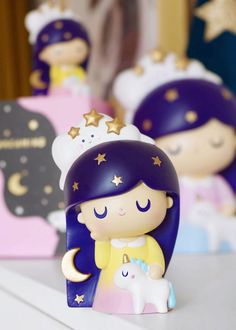 Dreaming Momiji Doll with unicorn Gifts Kawaii, Cloud Pillow