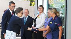 The Princess Royal opened an A&E unit and visited a showground in Worcestershire on Friday