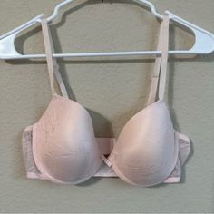 Primark Pink Lace Underwire Full Coverage Bra With Adjustable Straps. Size 38b. New Without Tags. Never Worn. Lace Underwire, Full Coverage Bra, Pink Bra, Pink Lace, Women's Intimates, Color Pink, Adjustable Straps, Bra, Tags