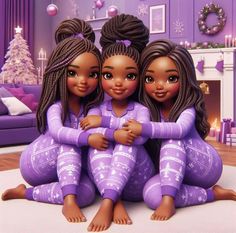 African American Inspiration, Animated Christmas Pictures, Calendar Images, Black Baby Art, Beautiful Screensavers, Strong Black Woman Quotes, Black Woman Artwork, Baby Blue Wallpaper, Brown Girls Makeup