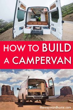 Want to build an awesome campervan conversion for summer camping? You can either do a DIY campervan or hire someone for a custom van build. There are lots of options for the best camper to explore the outdoors. #thewaywardhome #campervan #vanlife #camping #camp #camper #campervan Best Camper