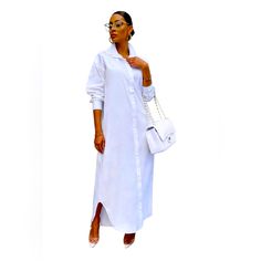 Beautiful Duster Dress Can Be Worn As A Duster Or Dress. Shipped From Smoke Free Pet Friendly Home. Collar Shirt Dress, Straight Clothes, Dress Sleeve Length, Collared Shirt Dress, Maxi Shirts, Casual Long Sleeve Shirts, Dress Sleeve Styles, Maxi Shirt Dress, Long Shirt Dress