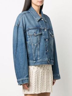 Acne Denim Jacket, Acne Studios Denim Jacket, Acne Denim, Acne Studio, Acne Shop, Oversized Denim Jacket, Cropped Denim Jacket, Cropped Denim, All Brands