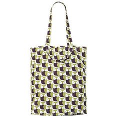 Orla Kiely Little Owl Packaway Tote Bag Texture, Our Love, Shoulder Bag, Tote Bag, Pattern, How To Wear